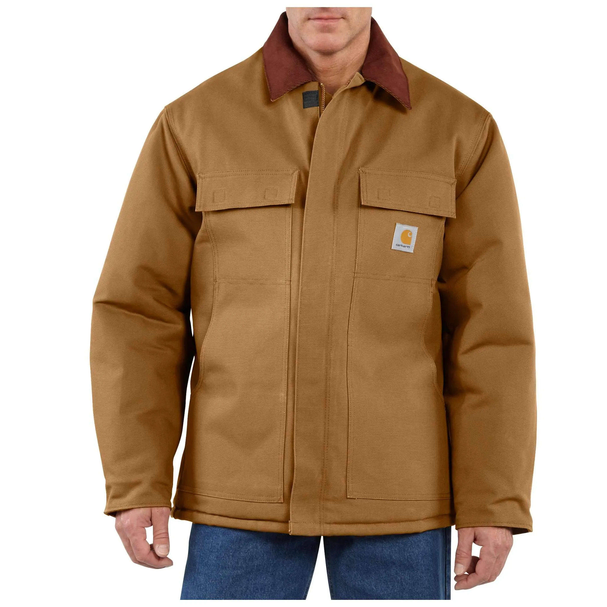 106674 - Carhartt Loose Fit Firm Duck Insulated Traditional Coat (Stocked In Canada)