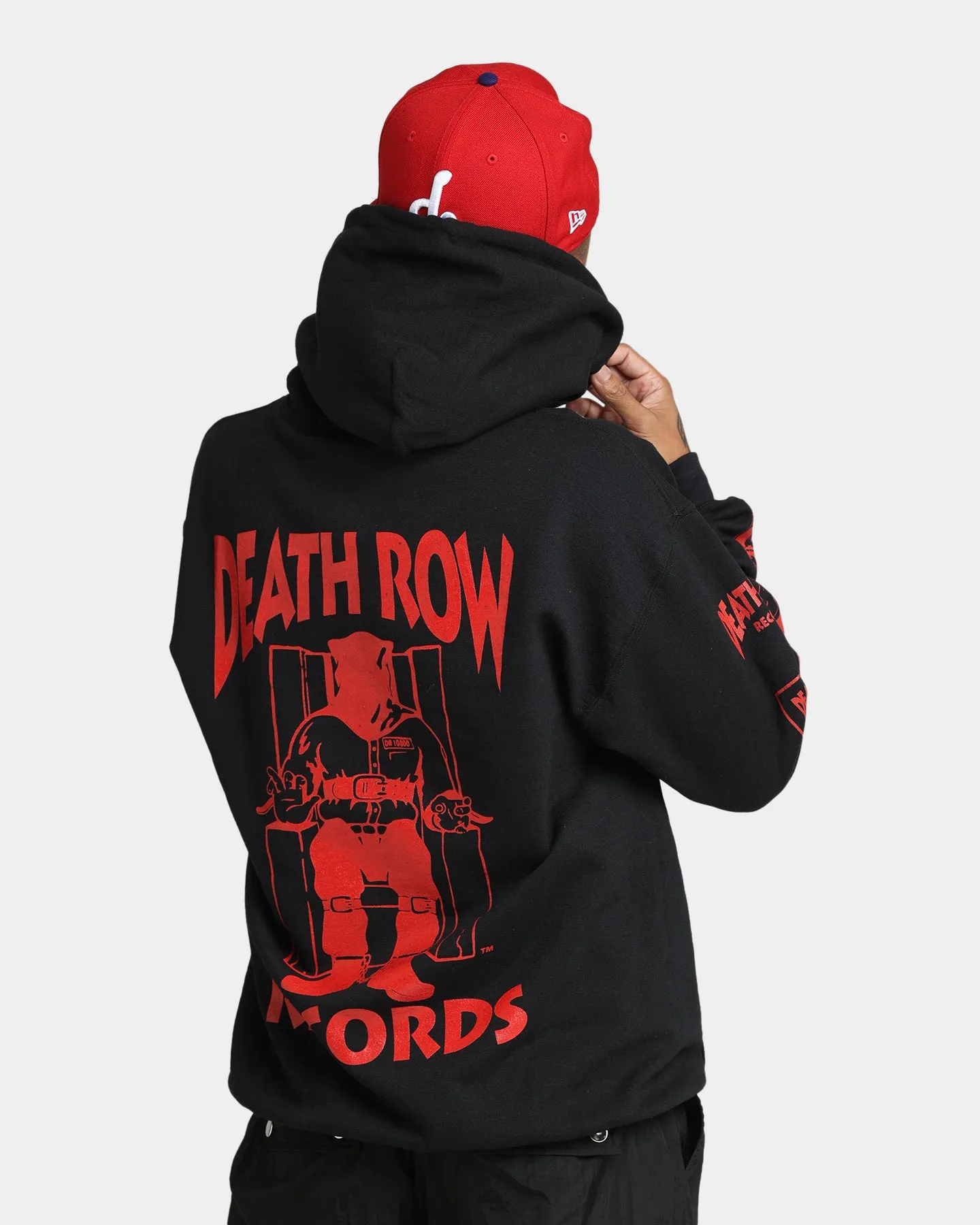 Death Row Records Death Row Logo Hoodie Black/Red