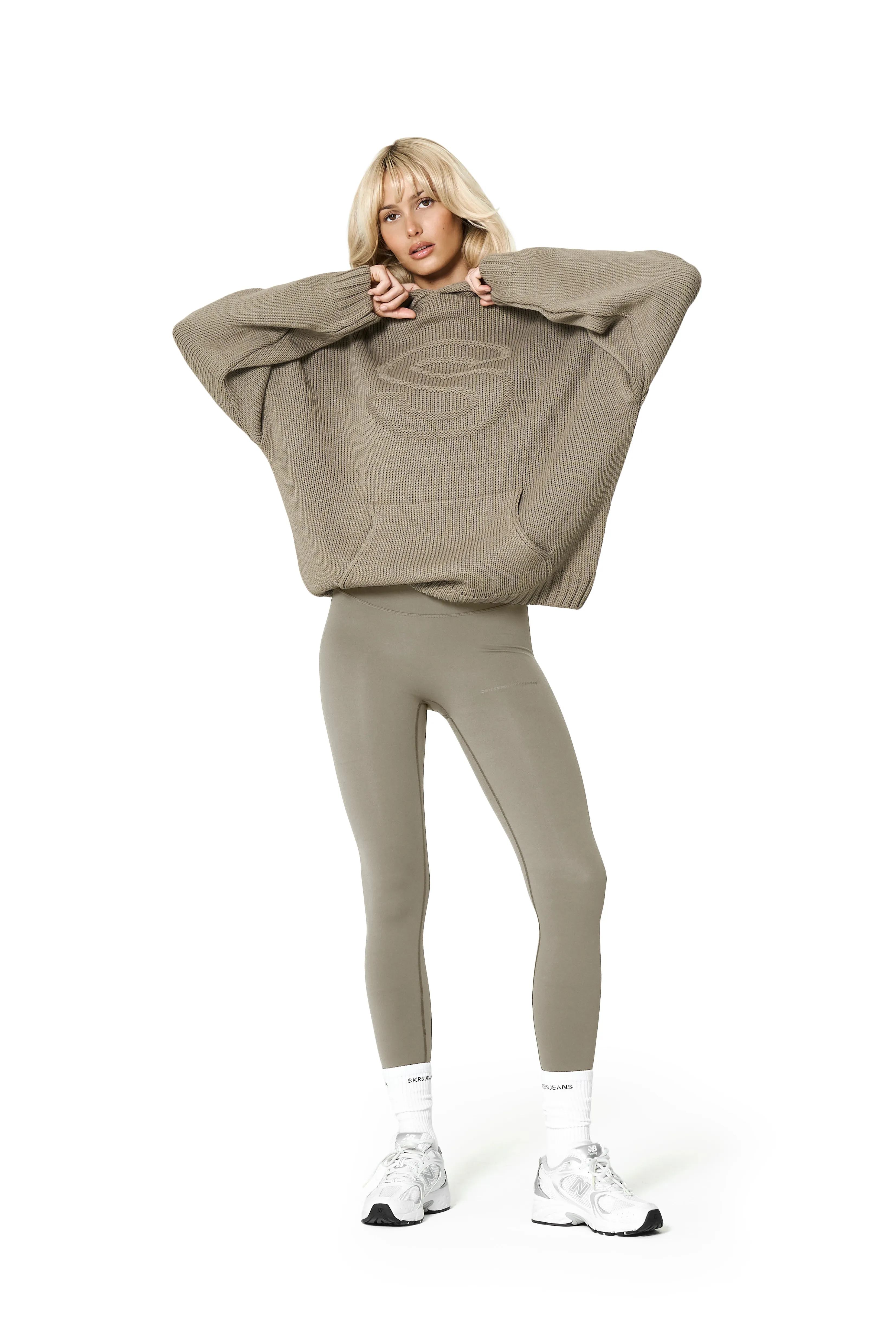 Seekers Knit Hoodie in Crypt